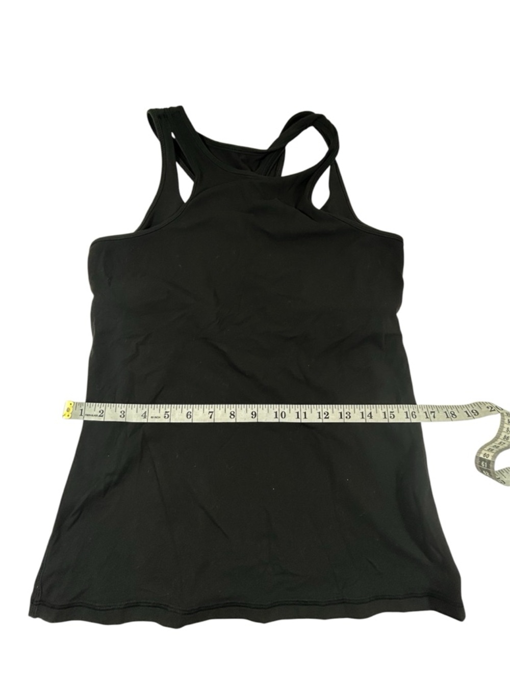 Lululemon Vintage Black Cool Racerback Tank Top Size 10 Archival Quality - Picture 5 of 7